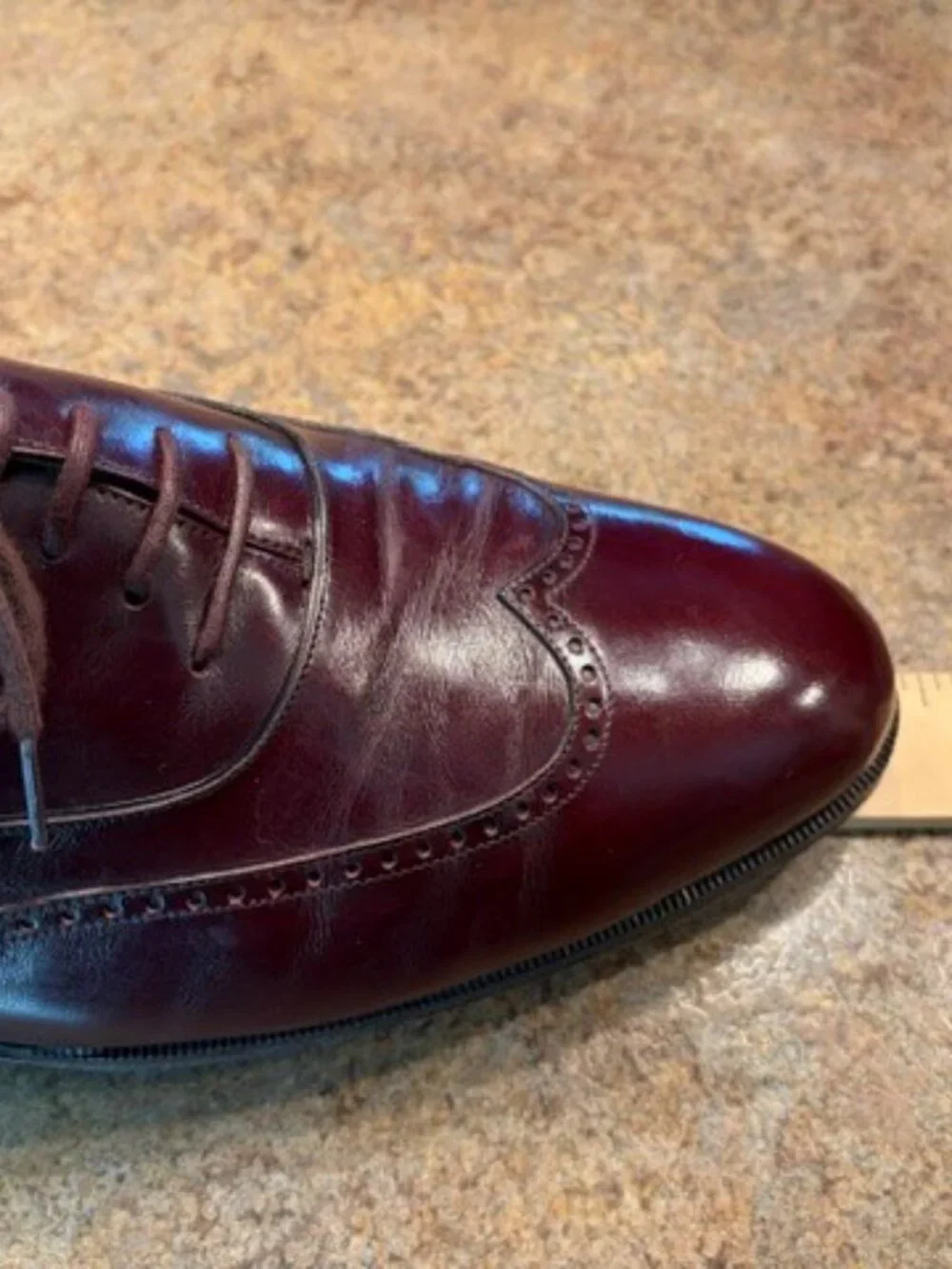 Men's BALLY premium calf leather dress shoes.